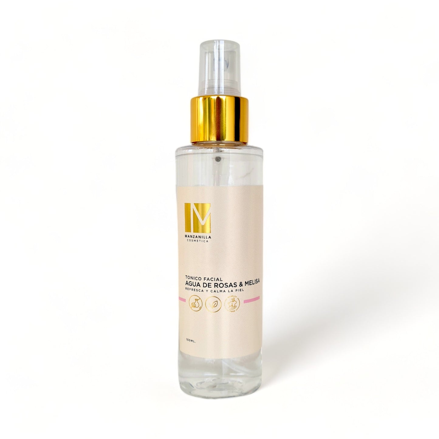 Agua rosas y melisa - Tónico Facial