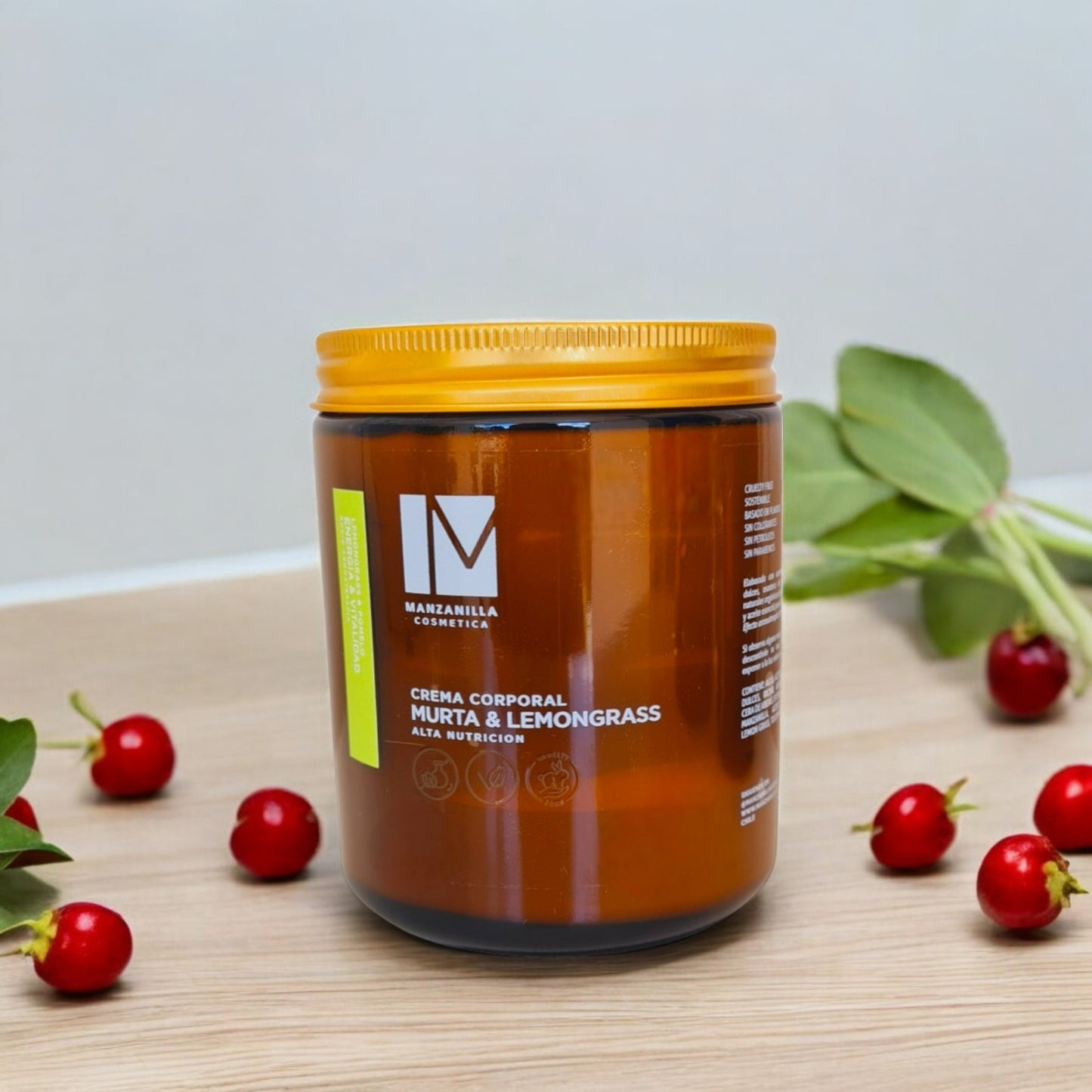 Crema Murta, Manzanilla y Lemon Grass