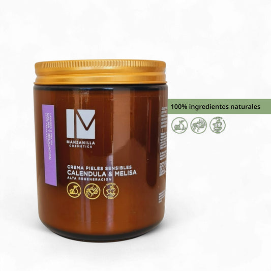 Crema Melisa, Caléndula y Aloe Vera