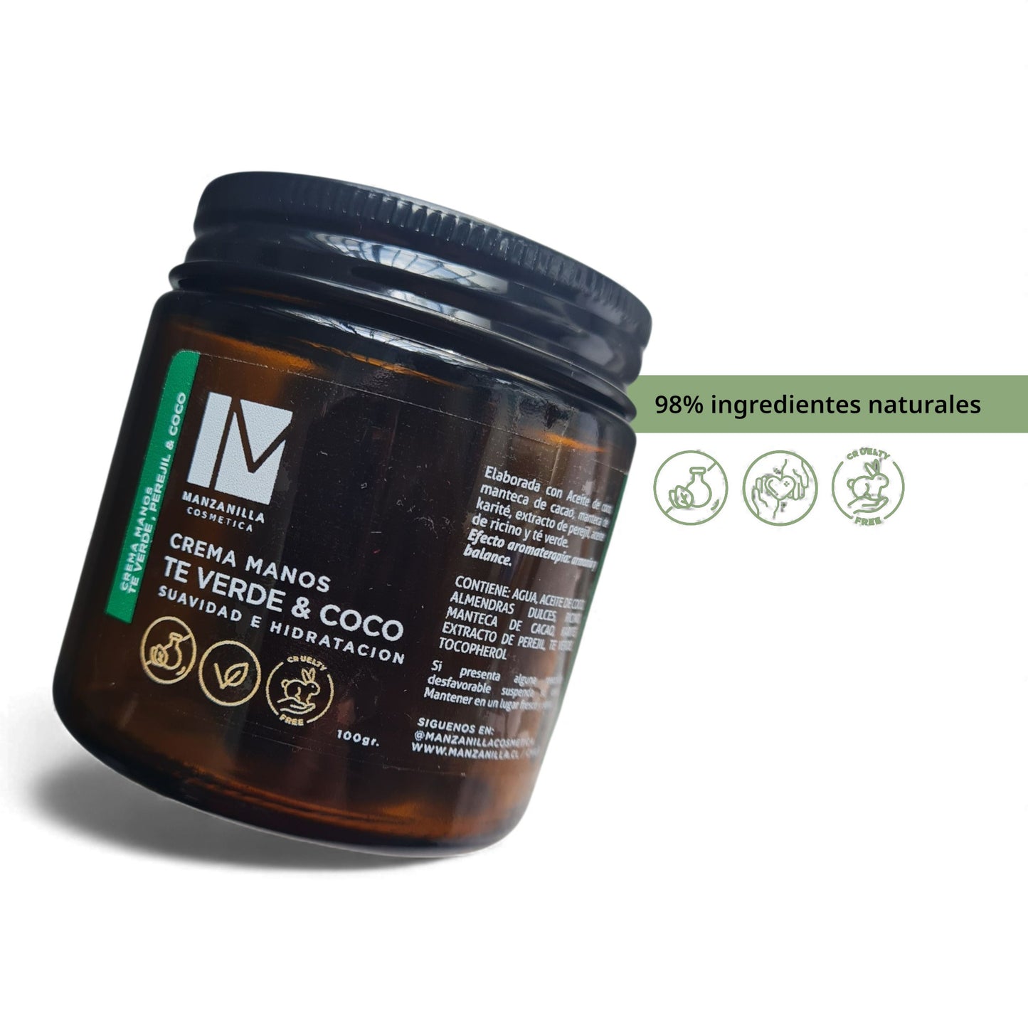 Crema Te Verde, Perejil & Coco