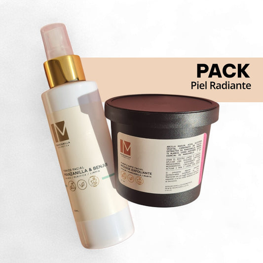 Pack Piel Radiante - Exfoliante + Tonico