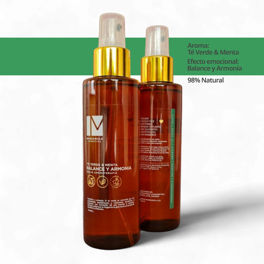 Rocío Aromaterapia Balance y energía /Te verde menta