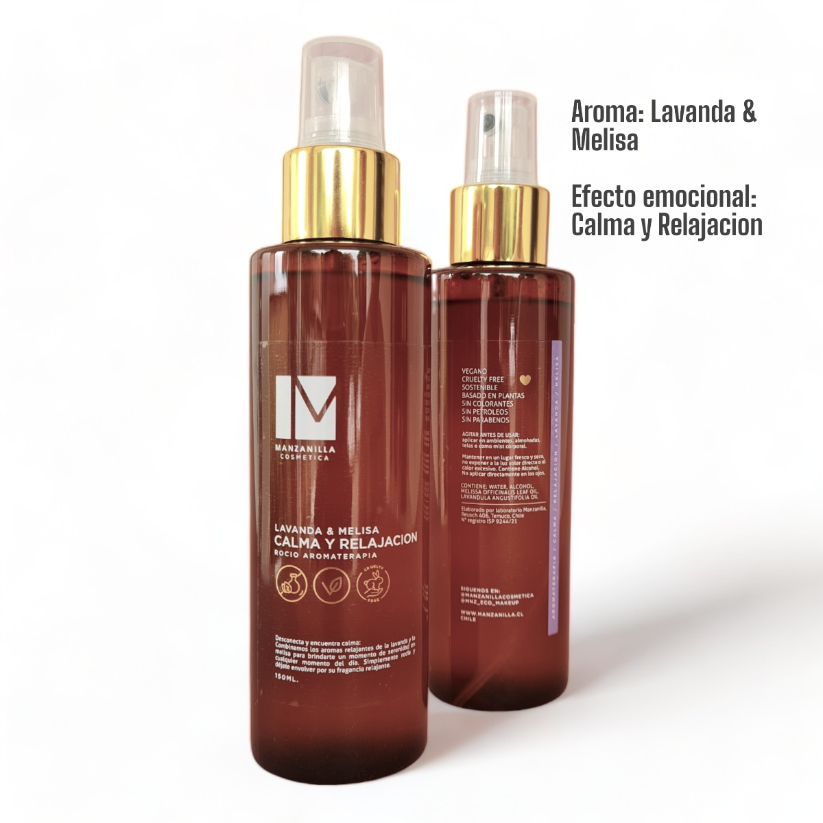 Rocío Aromaterapia Calma & Relajación – Lavanda & Melisa