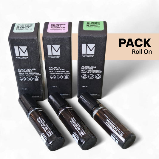 Pack 3 Roll on Esenciales, los quiero todos!!