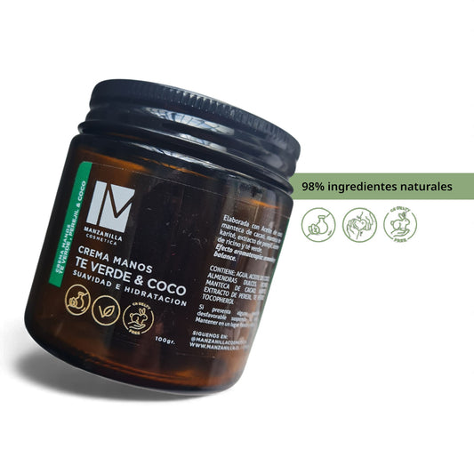 Crema Te Verde, Perejil & Coco