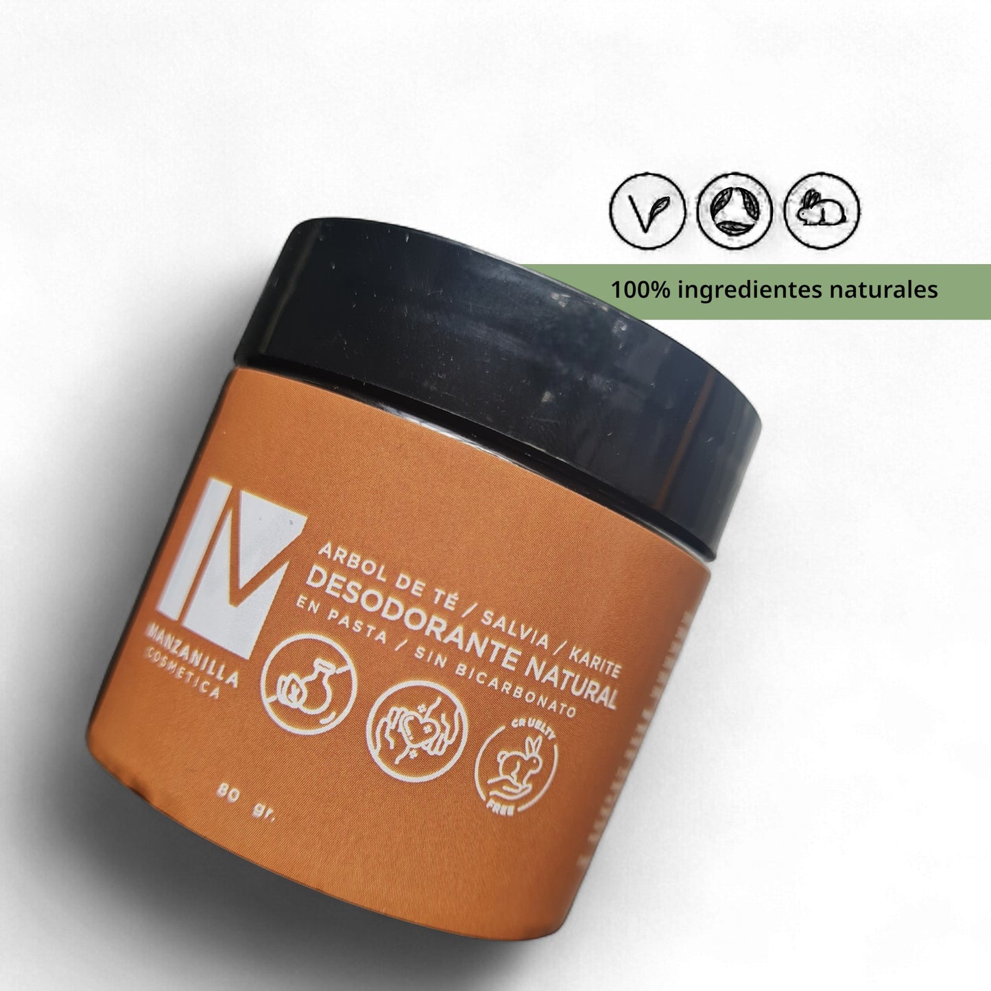 Desodorante en crema sin bicarbonato