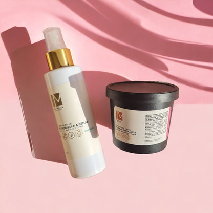 Mousse Exfoliante Facial de Manzanilla, Kaolín y Murta