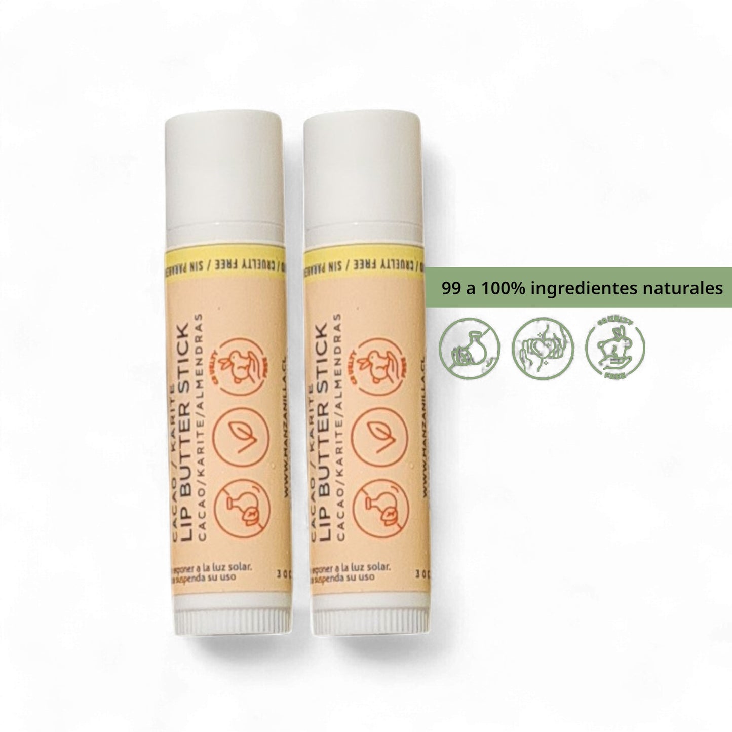 Pack Lips Balm Cacao & Karite x 2