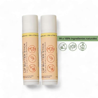 Pack Lips Balm Cacao & Karite x 2