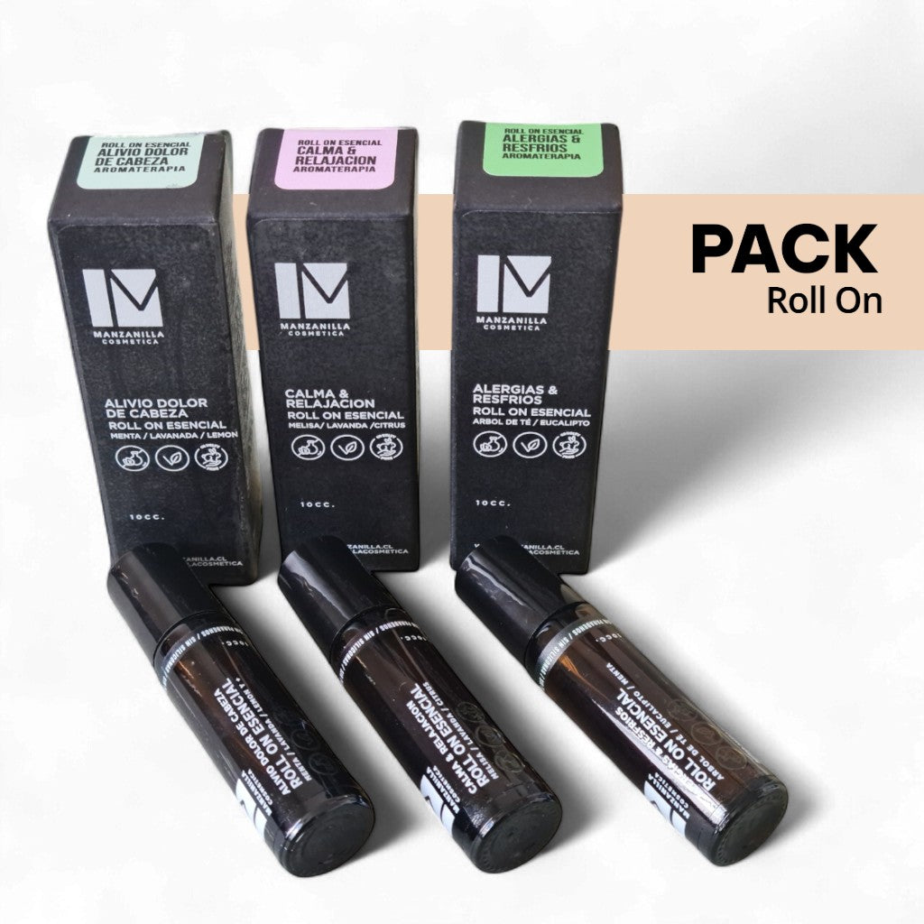 Pack 3 Roll on Esenciales, los quiero todos!!