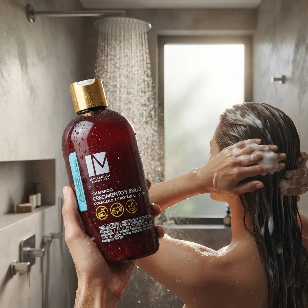 Shampoo Crecimiento - Colageno Perimenopausia & Menopausia
